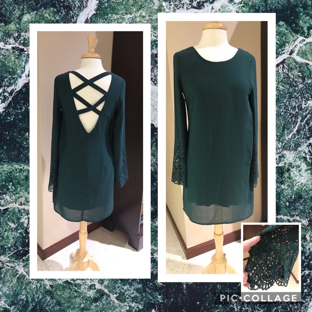 Ya Dark Green Dress.